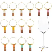 Brass Wine Glass Charms