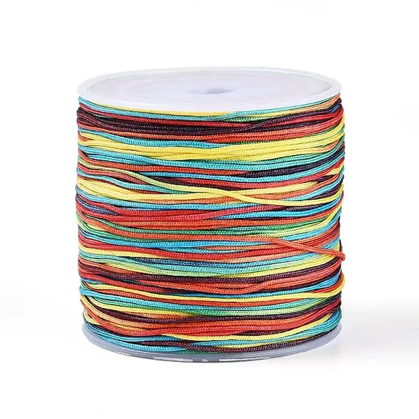50M Segment Dyed Nylon Chinese Knotting Cord