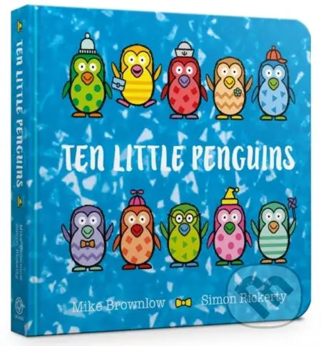Ten Little Penguins Board Book - Mike Brownlow - kniha z kategorie Pro děti