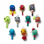 Woolen Yarn Thread Keychain