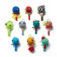 Woolen Yarn Thread Keychain