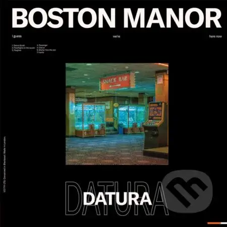Boston Manor:  Datura (transparent blue) LP - Boston Manor