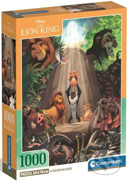 Puzzle Disney: Lví král - puzzle z kategorie Disney