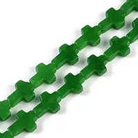 Natural Malaysia Jade Dyed Beads Strands