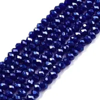 Electroplate Glass Beads Strands