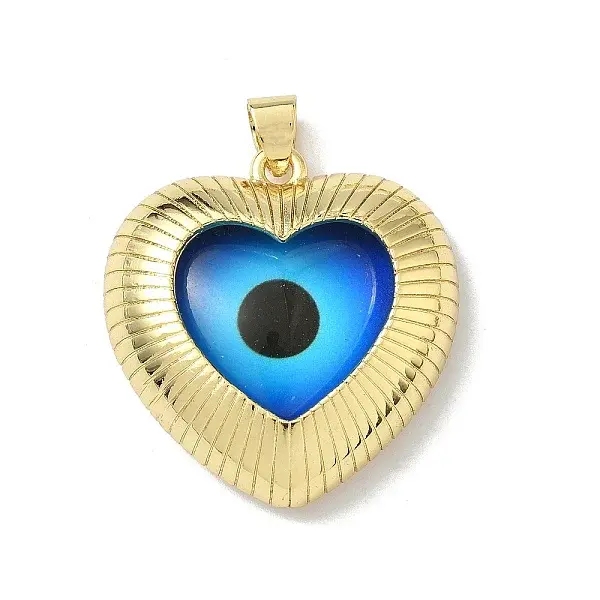 Brass Resin Pendants