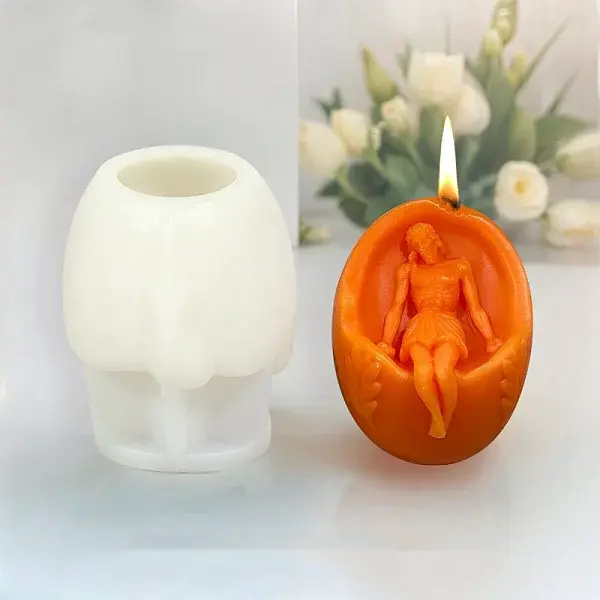 Easter Theme Saint DIY Silicone Candle Molds