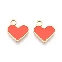 304 Stainless Steel Enamel Charms