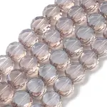Electroplate Glass Beads Strands