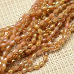 Electroplate Glass Beads Strands