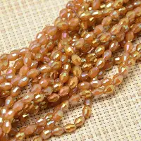 Electroplate Glass Beads Strands