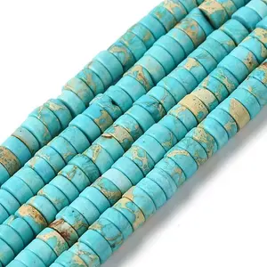 Dyed Natural Imperial Jasper Beads Strands