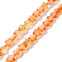 Transparent Glass Beads Strand