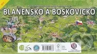Blanensko a Boskovicko (Ručně malovaná mapa)
