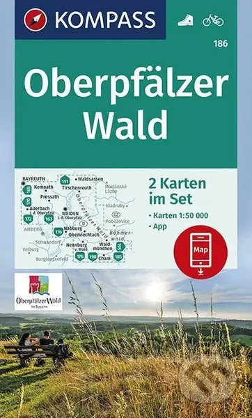 Oberpfälzer Wald (2 Karten im Set (WK 186, 1:50.000))