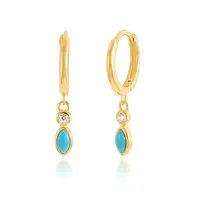 Vintage Silver Water Drop Earrings with Zirconia Stones and Tassels