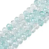 Transparent Glass Beads Strands