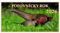 Poľovnícky rok 2026 (stolový kalendár)