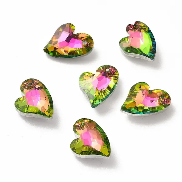 Electroplate Glass Pendants