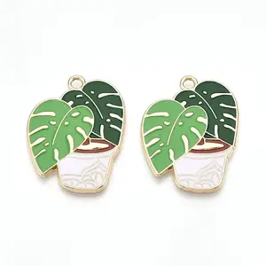 Alloy Enamel Pendants