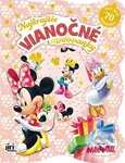 Najkrajšie vianočné maľovanky so samolepkami: Minnie - kniha z kategorie Omalovánky, vystřihovánky, papír