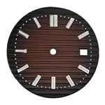 Luminous Glow in the Dark Brass Clock Face Dial