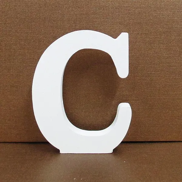 Letter Wooden Ornaments