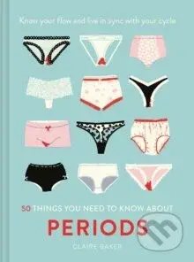 50 Things You Need to Know About Periods - Claire Baker - kniha z kategorie Humanitní a společenské vědy