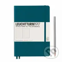 Notebooks Medium-pacific green, dotted