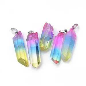 Natural Crystal Pendants
