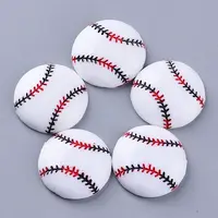 Sport Theme Resin Cabochons