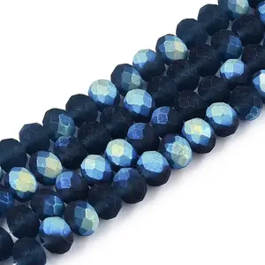 Transparent Glass Beads Strands