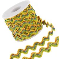 10 Yards Polyester Wave Ribbon