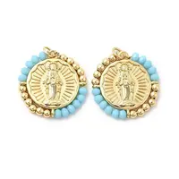 Rack Plated Brass Pendant