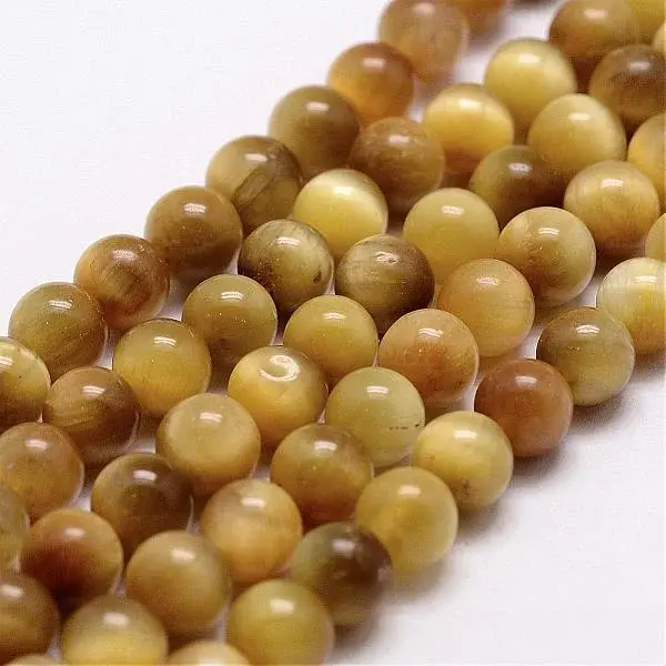 Natural Tiger Eye Bead Strands
