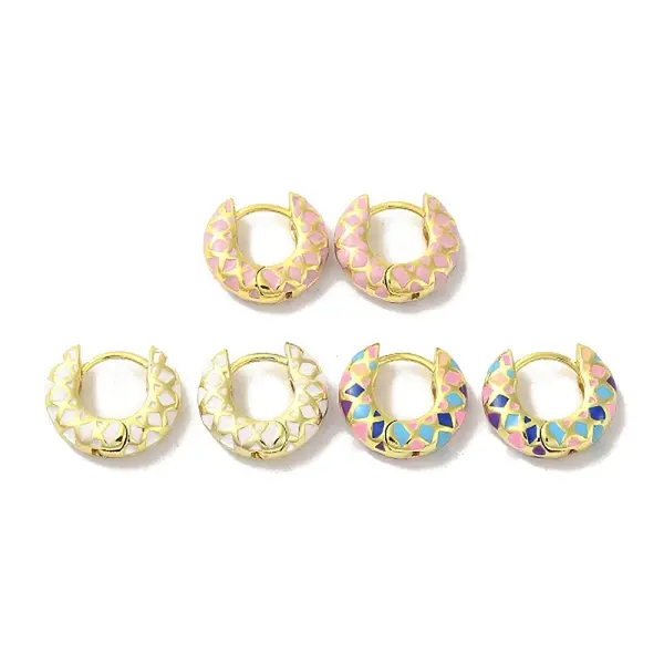 Brass Stud Earrings