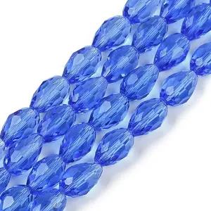 Transparent Glass Beads Strands
