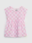 GAP Dětský top šachovnice organic - Holky