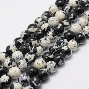 Natural Ocean White Jade Beads Strands