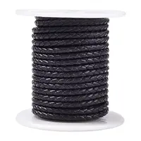 Braided Cowhide Leather Cord