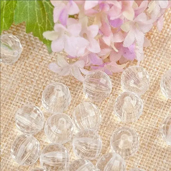 Transparent Acrylic Beads
