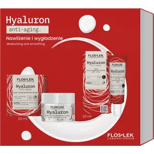 FlosLek Laboratorium Hyaluron darčeková sada pre vyhladenie kontúr