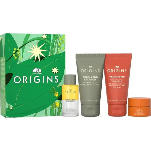 Origins Cleanse & Glow Essentials dárková sada