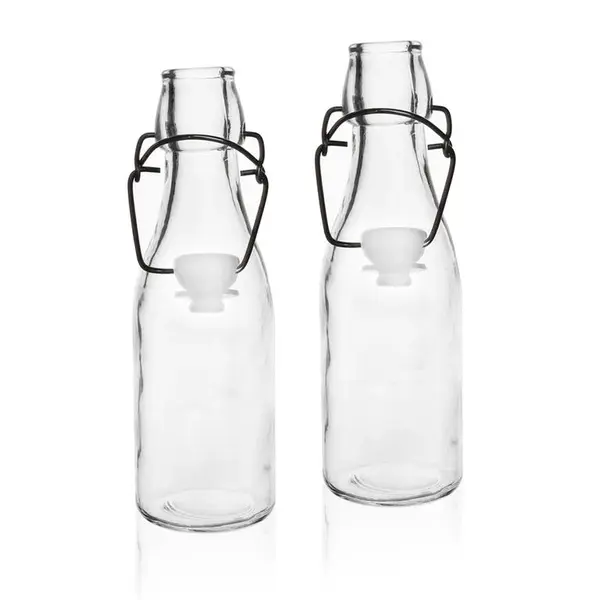 Skleněné lahve s klipovým uzávěrem 290 ml sada 2 ks