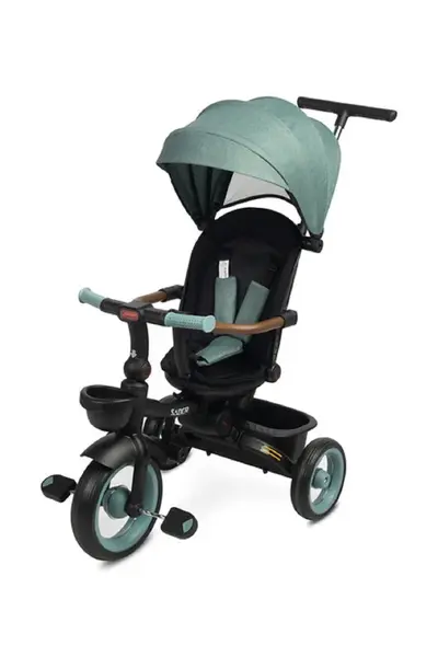 Toyz Multifunkční dětská tříkolka 2v1 SABER - modrá, černá