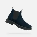 Geox Spherica EC7 Men's Ankle Boots Navy Blue - Mens
