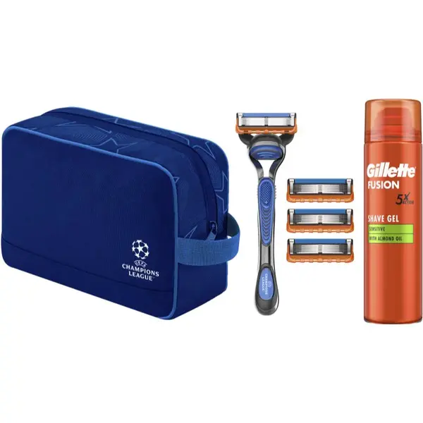Gillette Fusion5 Champions League Special Edition dárková sada pro muže