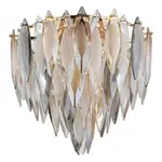 KŘIŠŤÁLOVÉ STROPNÍ SVÍTIDLO, 42/37 cm