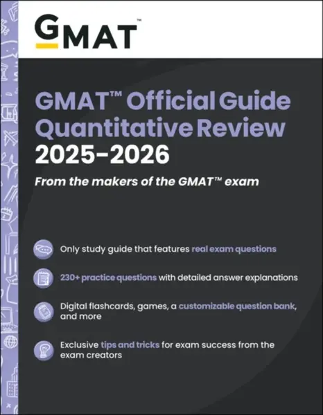 GMAT Official Guide Quantitative Review 2025-2026 - GMAC