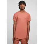 Terracotta Long Shape Turnup Tee
